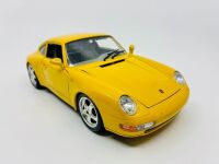 PORSCHE: Two 1:18 scale Porsche models by Burago including the 356 B and the 911 (993) Carrera [Location: Sydney] - 2
