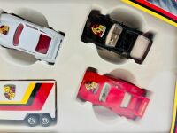 PORSCHE: A Matchbox Porsche Gift Set (MC-23) featuring a transporter and four 1:64 scale Porsche models, complete with original packaging [Location: Sydney] - 4