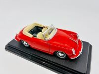 PORSCHE: A 1:18 scale model by Burago of the 1961 356B Cabriolet, complete with original packaging [Location: Sydney] - 3