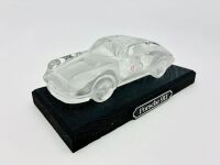 PORSCHE: A clear glass 911 paperweight [Location: Sydney] - 2