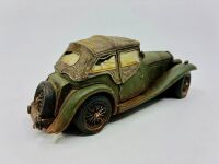 PAPERWEIGHT: Two scuptures/paperweights including a MG TD and a Porsche 911 [Location: Sydney] - 4