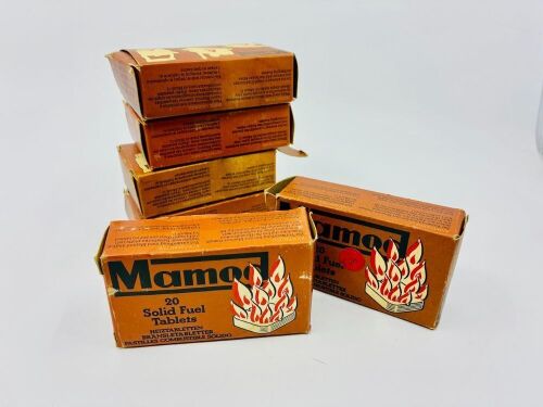 389 · MAMOD: Six packs of 20 Solid Fuel Tablets for Mamod steam engines [Location: Sydney]