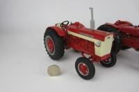 TRACTOR MODELS: Five die-cast tractors - various makes and models - 7