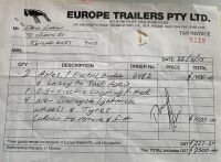 An iconic twin-axled 1950s/1960s Rice branded aluminium skinned lightweight enclosed car trailer 5.85m total Length, [Updated text and photos] [Location: Sunbury Victoria] - 22