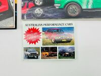 AUSTRALIAN MUSCLE CARS: A group of four publications featuring Australian muscle cars, together with the 'Australian Performance Cars 36 Postcard Collectors Set' [Location: Sydney] - 11