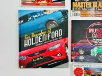 AUSTRALIAN MUSCLE CARS: A group of four publications featuring Australian muscle cars, together with the 'Australian Performance Cars 36 Postcard Collectors Set' [Location: Sydney] - 10