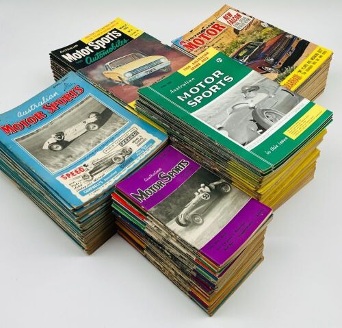 1 · AUSTRALIAN MOTOR SPORTS: A good run of the monthly periodical Australian Motor Sports from December 14, 1946 (Volume 1 Number 11) to July 1960 (Volume 15 Number 7) [Location: Sydney]