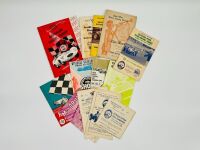 RACE PROGRAMMES: A collection of eleven original 1950s, 1960s & 1970s race programmes from Catalina Park, Parramatta Park, Gnoo-Blas, Lowood, Mt Druitt and Surfers Paradise [Location: Sydney]