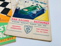 BATHURST: Three original race programmes from the early 1950s together with the hardcover book 'Bathurst: Cradle of Australian Motor Racing' by John Medley [Location: Sydney] - 4