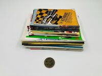 AMAROO PARK: A collection of race programmes covering the period 1971-1998, together with a medallion from the last race meeting held on August 23, 1998 [Location: Sydney]