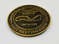 AMAROO PARK: A collection of race programmes covering the period 1971-1998, together with a medallion from the last race meeting held on August 23, 1998 [Location: Sydney] - 3
