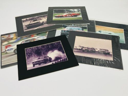 AUSTRALIAN TOURING CARS: A group of colour and black & white photographs covering the early 1970s period, together with a signed card of Bob Jane's Chevrolet Camaro 427 [Location: Sydney]