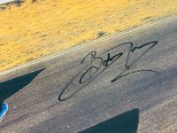 AUSTRALIAN TOURING CARS: A poster board 'Classic Poster Series No. 1' depicting the grid at the 1971 Calder Park ATCC round, signed by Bob Jane, 55cm x 82cm [Location: Sydney] - 2