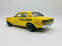 FORD XY FALCON GT-HO: A 1:18 scale model by Classic Carlectables of the GT-HO Super Falcon 1972 ATCC Last Race at Oran Park in Grace Bros. livery [Location: Sydney] - 6