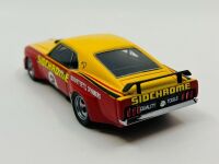 FORD MUSTANG SPORTS SEDAN: A 1:43 scale model by Armco of Jim Richards' Sidchrome Mustang Sports Sedan, together with a framed colour photo of the same car [Location: Sydney] - 5