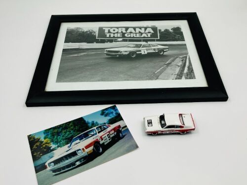 CHRYSLER VALIANT CHARGER SPORTS SEDAN: A 1:43 scale model by Armco of John McCormack's Charger Sports Sedan [Location: Sydney]