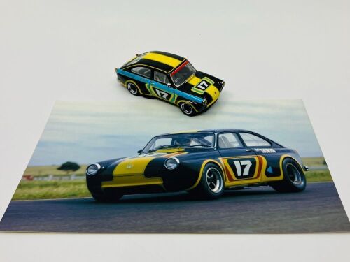 33 · VOLKSWAGEN SPORTS SEDAN: A 1:43 scale model by Armco of Bryan Thomson's Volkswagen Sports Sedan [Location: Sydney]