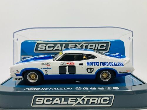 FORD XC FALCON: A 1:32 Scalextric slot car of the 1978 Bathurst #1 car of Allan Moffat/Jacky Ickx, in original packaging [Location: Sydney]