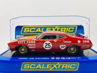 FORD XB FALCON GT: A 1:32 Scalextric slot car in City Ford #25 livery, in original packaging [Location: Sydney] - 2