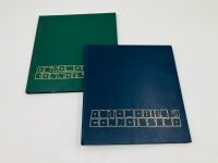 CARS IN PROFILE: Five editions of 'Automobile Connoisseur', Editions 1-5, leather boarded hardcover books. - 4