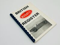 BUGATTI: Two softcover registers including the 'American Register', dated 1979 and the 'British Register', dated 1980 - 2