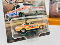 AUSTRALIAN MUSCLE CARS: Three 1:64 DDA OZ Wheels models including the Ford XY Ute, The Ford XA Falcon GT and the Holden HQ Monaro as well as a Monaro model, believed to be ceramic [Location: Sydney] - 8