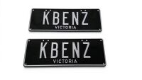 Victorian Custom Plate | KBENZ [No Reserve]