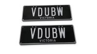 Victorian Custom Plate | VDUBW [No Reserve]