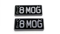 Victorian Custom Plate | 8MOG [ No Reserve]