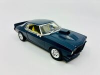 MAD MAX: A 1:24 scale model by Greenlight of the MFP Holden HQ Monaro Pursuit Nightrider, complete with non-original display case [Location: Sydney] - 2