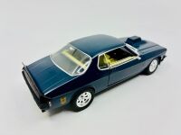 MAD MAX: A 1:24 scale model by Greenlight of the MFP Holden HQ Monaro Pursuit Nightrider, complete with non-original display case [Location: Sydney] - 6