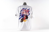 AUSTRALIAN MOTOGP: A signed T-Shirt promoting the 1998 Australian MotoGP, signed by various riders including Valentino Rossi among others - 9