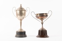 TROPHIES: Two large trophies won by the Northcote Motorcycle Club