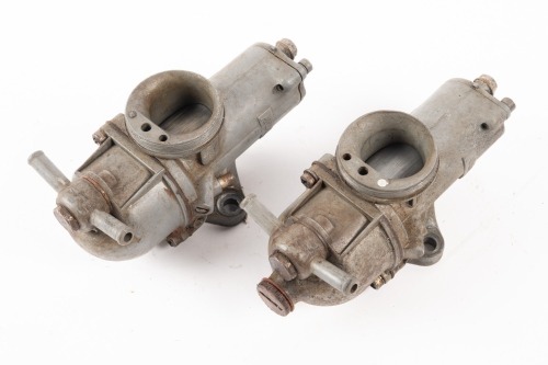AMAL: A pair of Amal 930 concentric carburetors