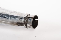 RAYGUN MUFFLERS: A pair of raygun mufflers to suit BSA Rocket 3 or early Triumph Trident - 3