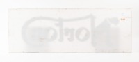NORTON: A Norton coloured perspex composite sign, 27cm high, 76cm wide - 3