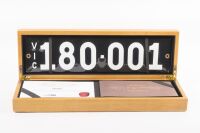Victorian Heritage Number Plate | 180.001