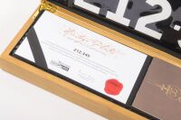 Victorian Heritage Number Plate | 212.345 - 3