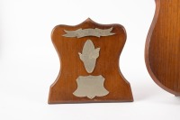 NORTHCOTE MOTORCYCLE CLUB: A group of four wooden plaque awards won by the Northcote Motorcycle Club in the 1930s - 2