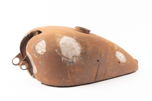 VELOCETTE: A Velocette rigid MAC fuel tank