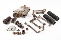 NORTON: A Norton dismantled 'dolls head' gearbox, serial number 'SN-74132'