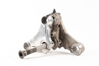 TRIPLE CLAMPS: A group of three triple clamps, one believed to be a Ceriani 35mm type