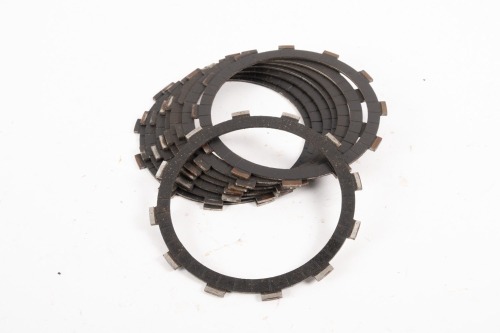 CLUTCH PLATES: A bag of assorted clutch plates of Japanese manufacture