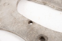 CONVERSION PLATES: Four separate gearbox conversion plate pieces, believed to be for Norton - BSA single to featherbed - 2