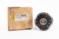 TRIUMPH: A new reproduced Triumph 100 MPH 'grey face' speedometer, lens width 8.5cm
