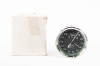 SMITHS: A new reproduction Smiths 120 MPH speedometer, lens width 8.5cm