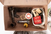 NORTON INTERNATIONAL: A box of assorted Norton International Model 40 gearbox parts - 3