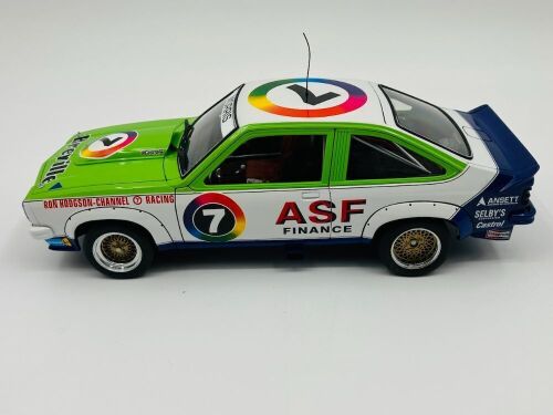 71 · HOLDEN LJ TORANA A9X: A 1:18 scale model by AutoArt of the 1979 Australian Touring Car Championship winning car of Bob Morris in Channel 7 #7 livery, in original packaging [Location: Sydney]
