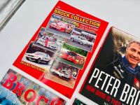 PETER BROCK: A collection of six publications relating to Peter Brock, together with a poster [Location: Sydney] - 2