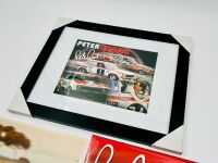 PETER BROCK: A framed print of Peter Brock racing in HDT Toranas, together with a unframed colour print of the LJ Torana L34 and an unopened 2024 calendar [Location: Sydney] - 4